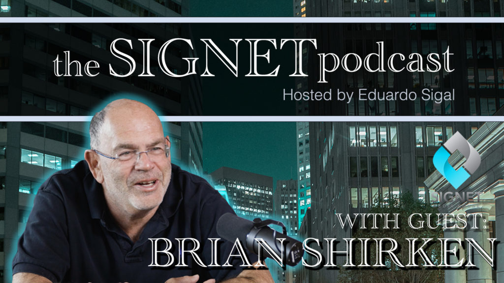 the signet podcast guest speaker, brian shirken