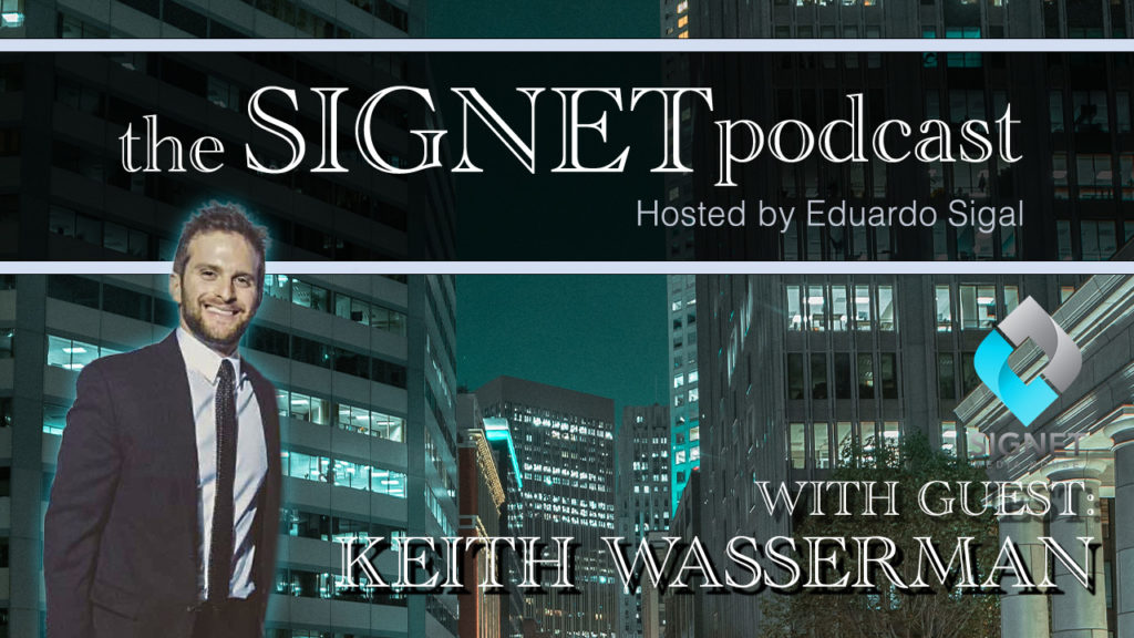 banner for signet investments podcast speaker, keith wasserman